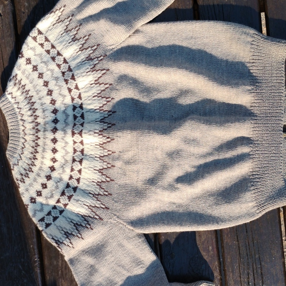π³π΄ Vintage Cardigan Nordic/Fair Isle Sz M/LG VNPLVC William Schmidt Norway π³π΄ - Picture 4 of 14